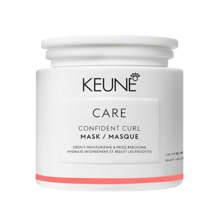 Masca pentru par cret Keune Care Confident Curl, 200 ml