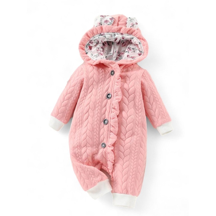 Rózsaszín jumpsuit babáknak