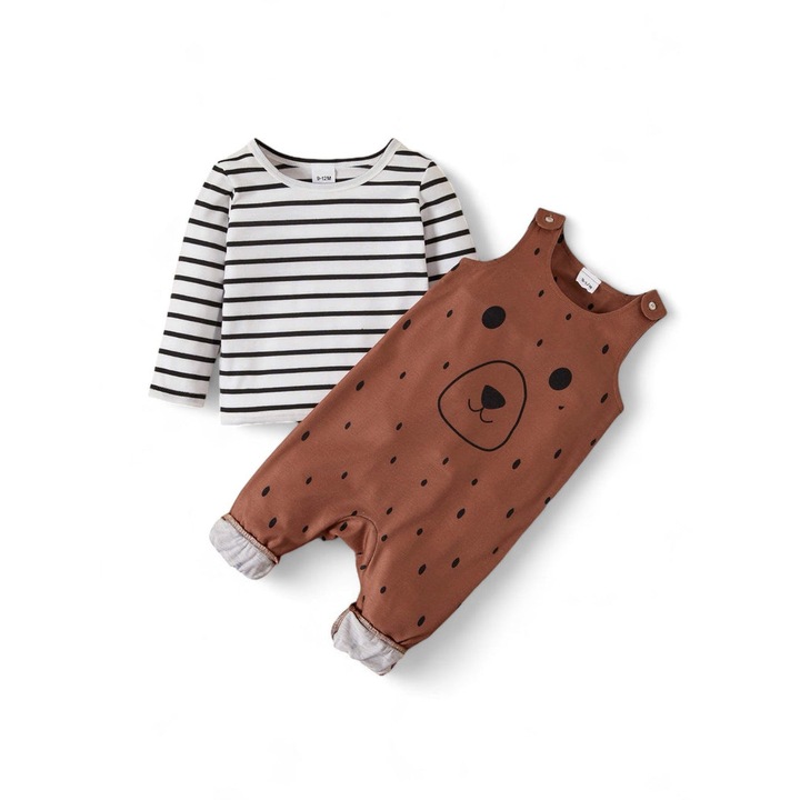 Overall és blúz babáknak BABY-BEAR