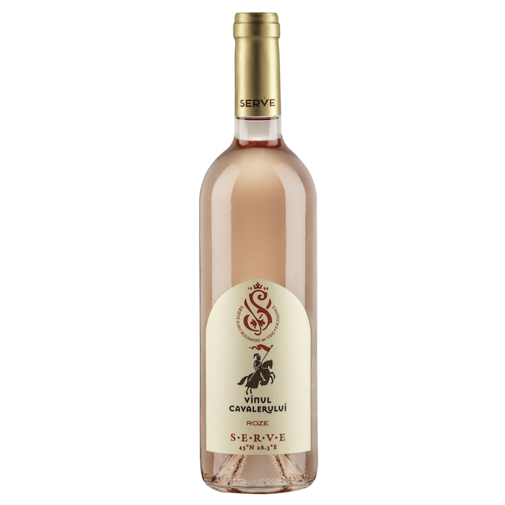 Vin Rose Serve Vinul Cavalerului, Sec, 0.75l