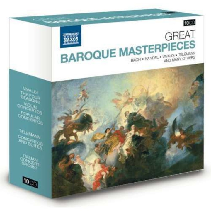Artisti Diversi - Great Baroque Masterpiece (10CD)