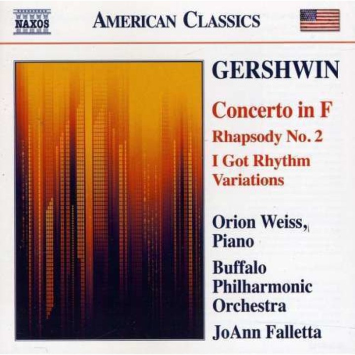 G Gershwin - Concerto In F (CD)