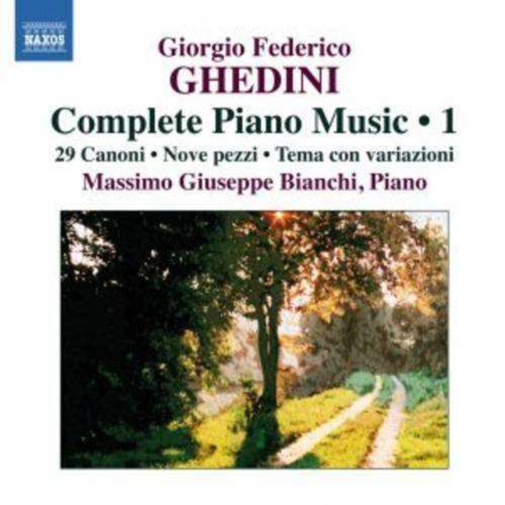 G.F. Ghedini - Complete Piano Music 1 (CD)