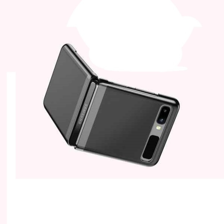 Калъф за Samsung Galaxy Z Flip галванопластика черен