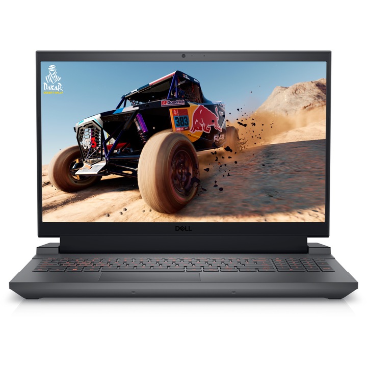 Dell G15 5530 15" Gaming FullHD laptop, Intel Core i9-13900HX, 32GB, 1TB, GeForce RTX4060 8GB, Linux, Magyar billentyűzet, Szürke