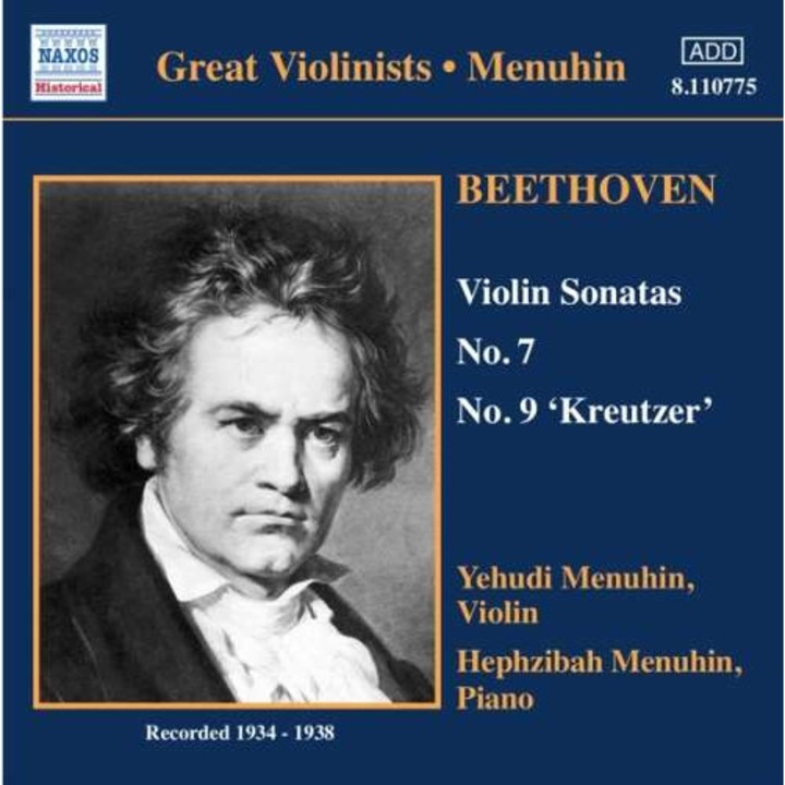 L Van Beethoven - Violin Sonatas No.7 & 9 (CD)
