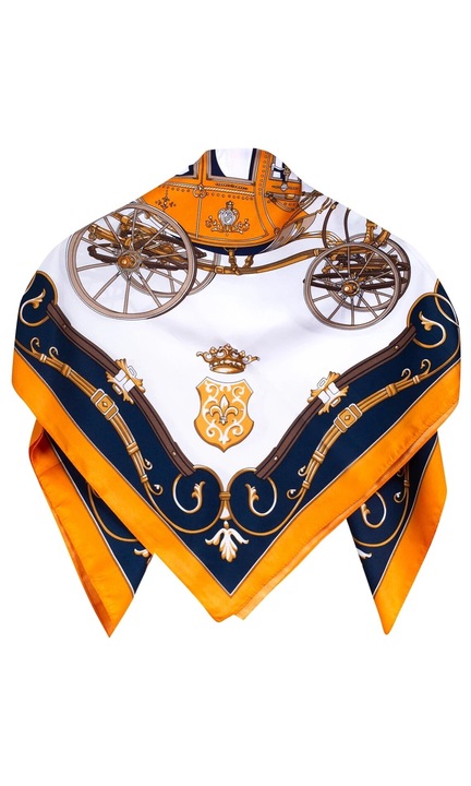 Esarfa dama, model Abs-2, eleganta, 90x90 cm, Multicolor