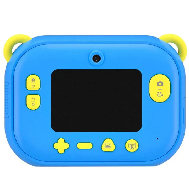 Camera instantanee copii, Skysonic, Plastic, Cu imprimanta termica, WiFI, Digital, Multicolor