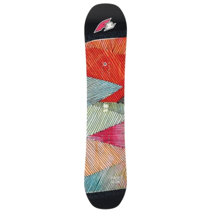 Placa Snowboard, F2, Freedom Rookie, multicolor, 130 cm