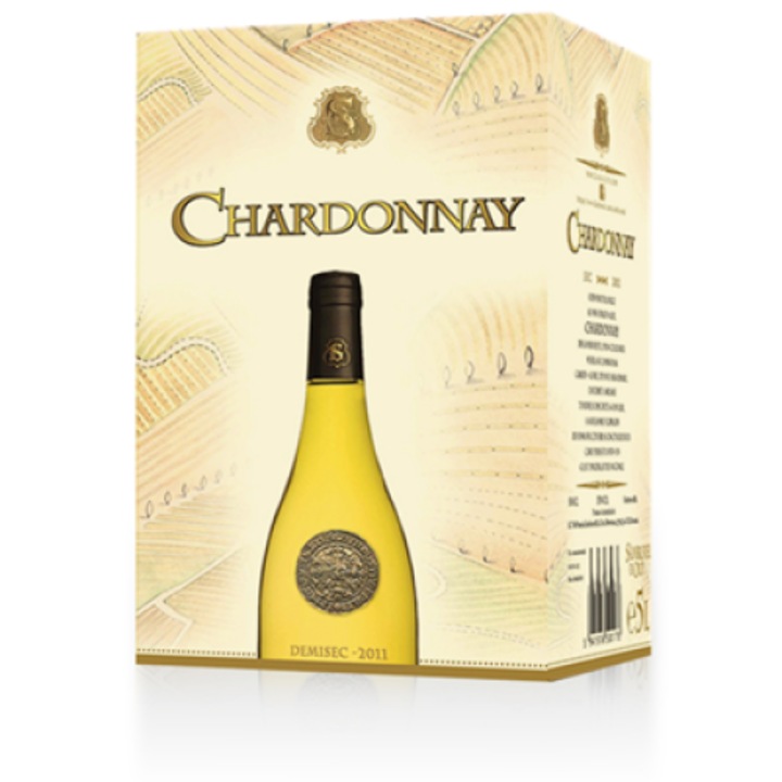 Бяло вино, Demi-sec, Domeniile Samburesti, Bag-in-Box, 5 L