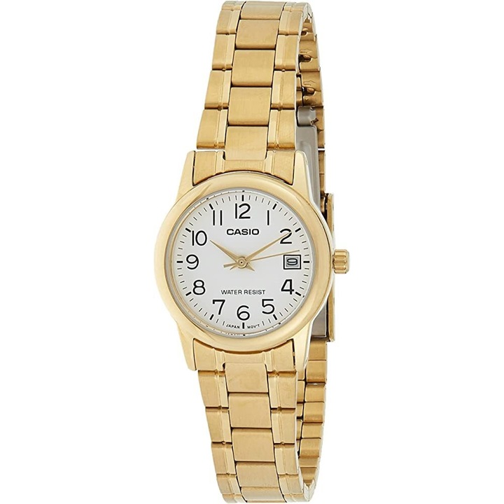 Дамски часовник Casio, Collection LTP-V0 LTP-V002G-7B2, Аналогов