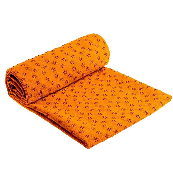 Кърпа за йога MAXIMA 40072106, 180х61 см, Оранжев