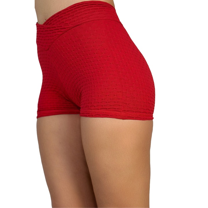 WildFashion rovid sportnadrag, polieszter, Piros