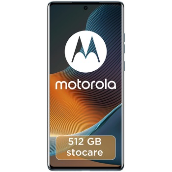 Telefon mobil Motorola Edge 50 fusion, 12GB RAM, 512GB, 5G, Forest Blue