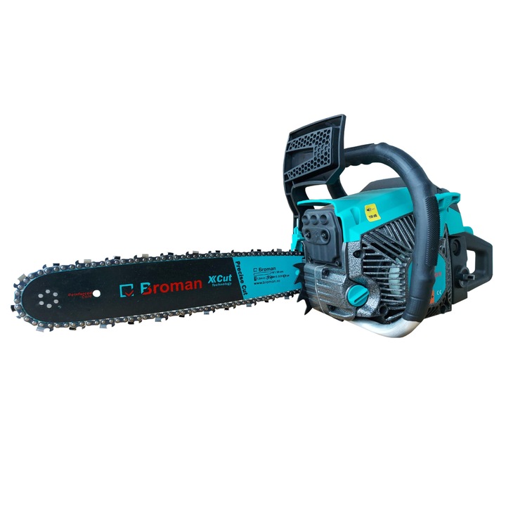 Motoferastrau 5500+ 7.4 cp 2 lame 2 lanturi