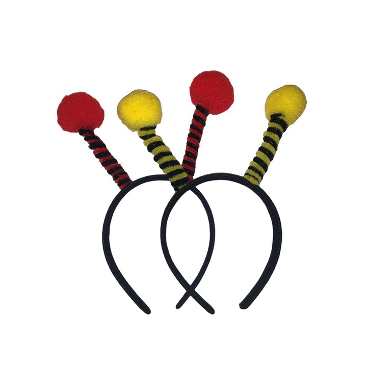 Set 2 bentite, model albina si buburuza, multicolore, marime universala