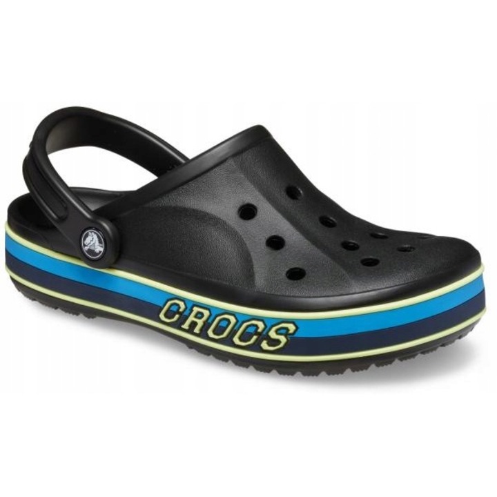 Детски чехли, Crocs, детско сабо Bayaband Sport Band, Черен, Черен