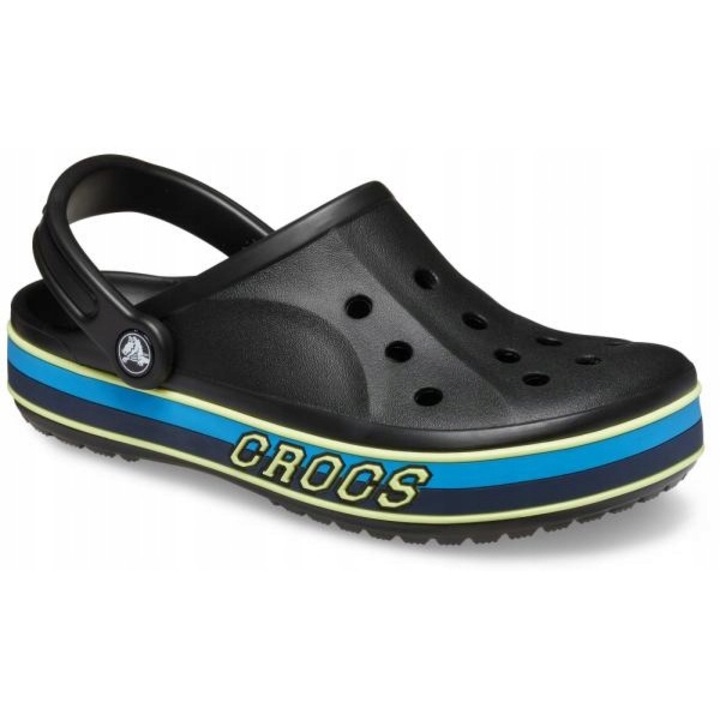 Saboti Copii, Crocs, Kids Bayaband Sport Band Clog, Negru, Negru