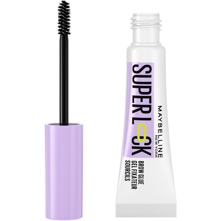 Maybelline New York Super Lock Brow Glue szemöldökzselé, 8 g