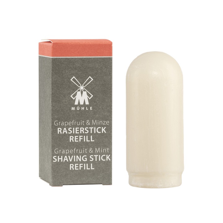 Rezerva sapun de barbierit stick Muehle Grapefruit and Mint, 37 g