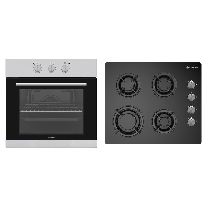 Cuptor incorporabil electric Studio Casa Toscana FE660 Avena, electric, 52 l, 6 functii, grill, clasa B, avena