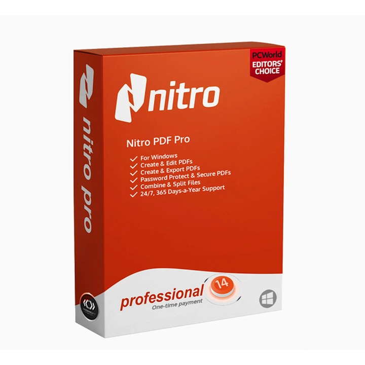 Kereskedelmi licenc Nitro PDF Professional 14 1 Windows/Mac eszköz, állandó elektronikus verzió