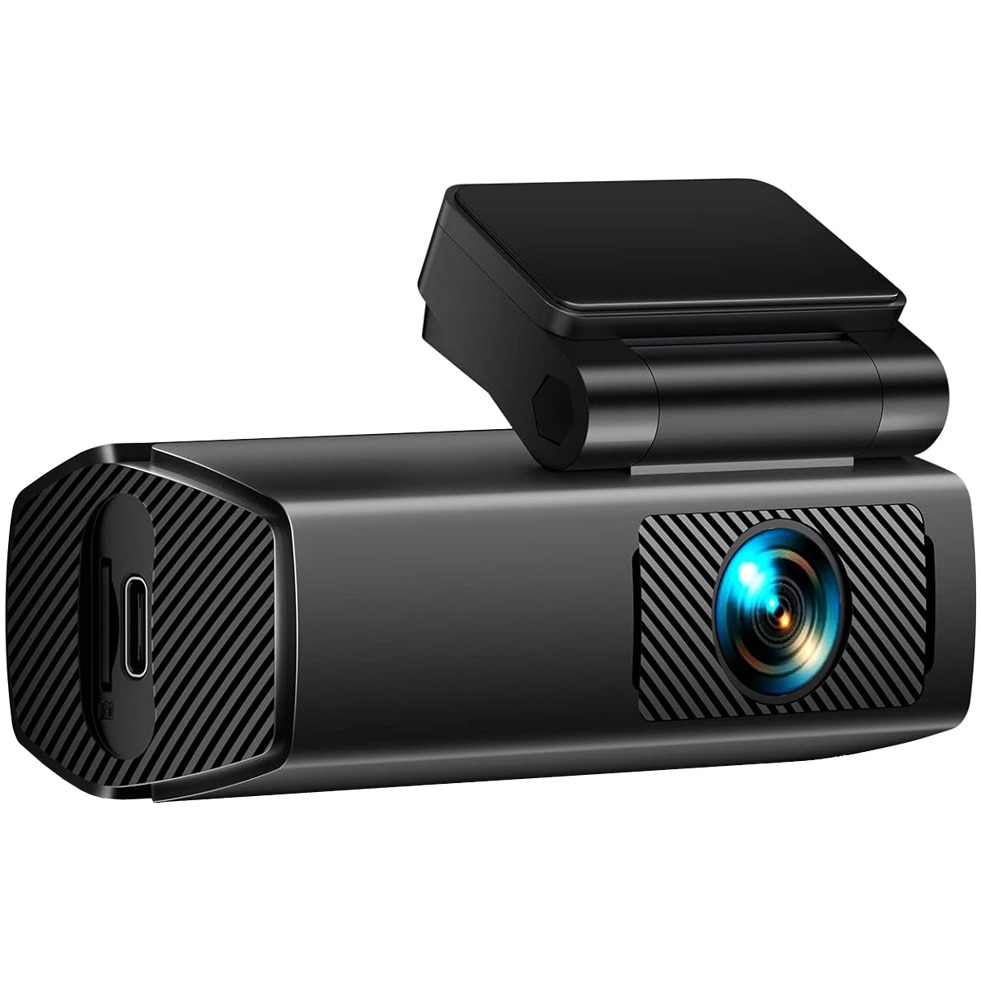 Camera auto de bord EUKI X10 1080P Mini WiFi, Super Night Vision, 170°, aplicatie dedicata, G-sensor si monitorizare parcare