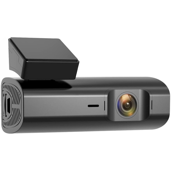 Видеорегистратор Wolfbox i03 2.5K 1600P, WiFi, Нощно виждане, 170°, 1" екран, Специално приложение, G-сензор и мониторинг на паркиране