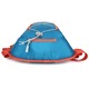 Rucsac sport, ciclism, drumetie, model AG71, sistem prindere casca, albastru deschis