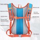 Rucsac sport, ciclism, drumetie, model AG71, sistem prindere casca, albastru deschis