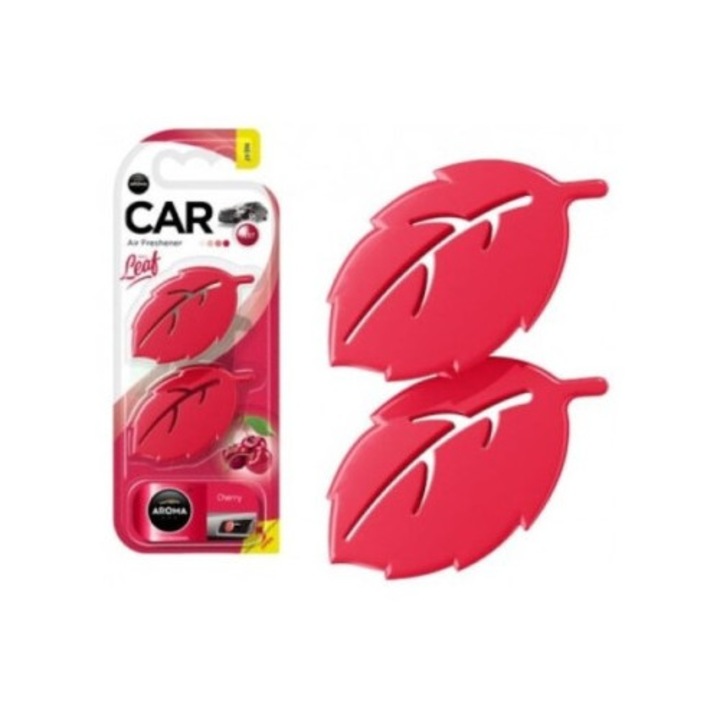 Odorizant auto Aroma Car Leaf 3D Cherry