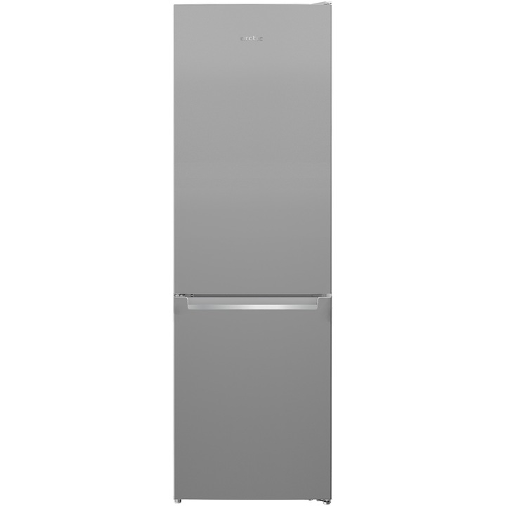 Хладилник с фризер Arctic AK54270M40S, 262 л, Garden Fresh, Eco LED, Mix Zone, Клас E, H 170.8 см, Silver