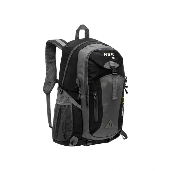 Rucsac turistic, Nils Extreme, Treeline, 40L, negru, 330x200x520mm