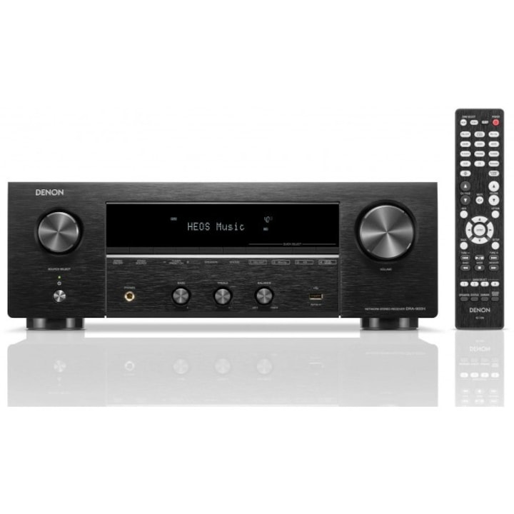 Стерео усилвател Denon DRA-900H, Bluetooth, Wi-Fi, HDR10 Plus, черен, 434x151x339 mm