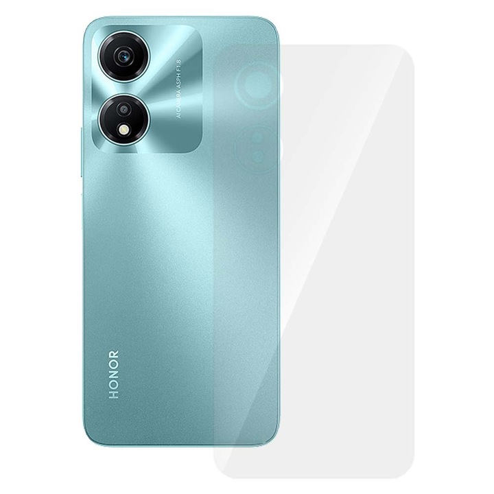 SILKASE hátfólia Honor X5 Plus-hoz, hátvédő, megújuló szilikon