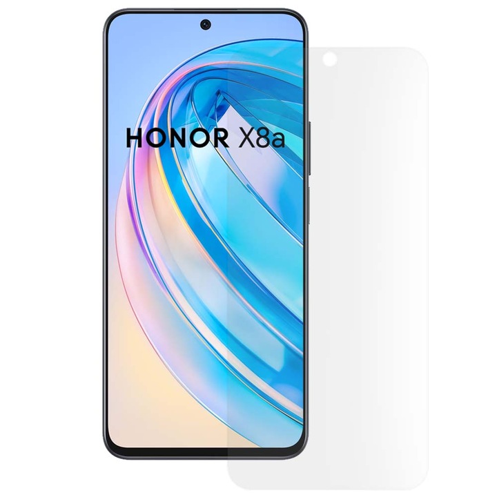SILKASE matt fólia Honor X8a-hoz, képernyővédő, szilikon