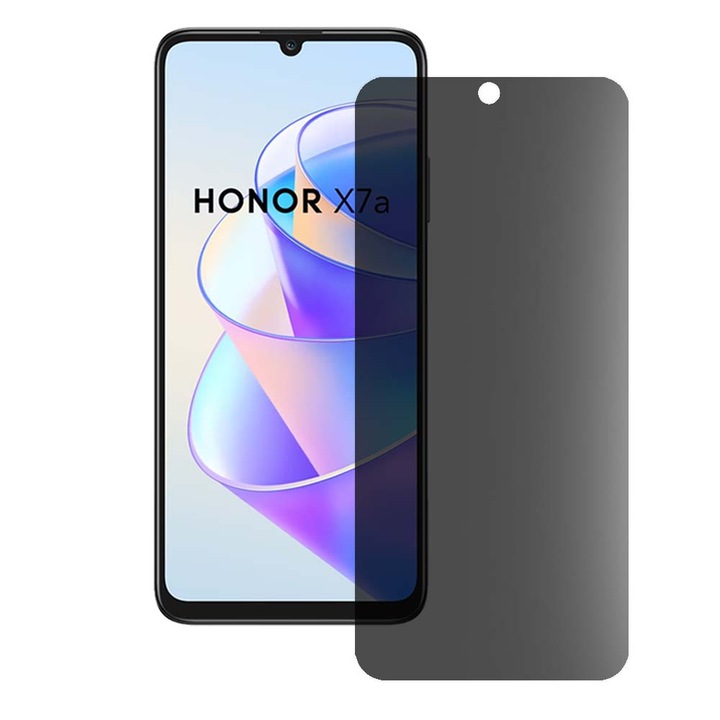 SILKASE matt adatvédő fólia Honor X7a-hoz, képernyővédő, szilikon