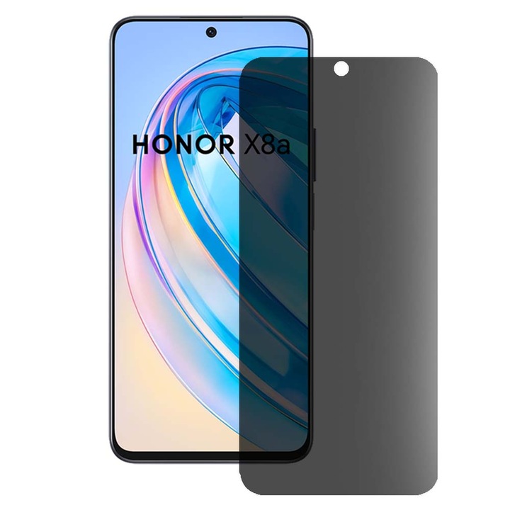 SILKASE matt adatvédő fólia Honor X8a-hoz, képernyővédő, szilikon