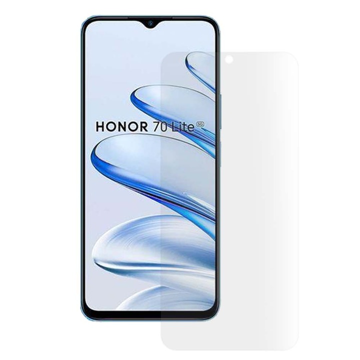 SILKASE matt fólia Honor 70 Lite-hoz, képernyővédő, szilikon