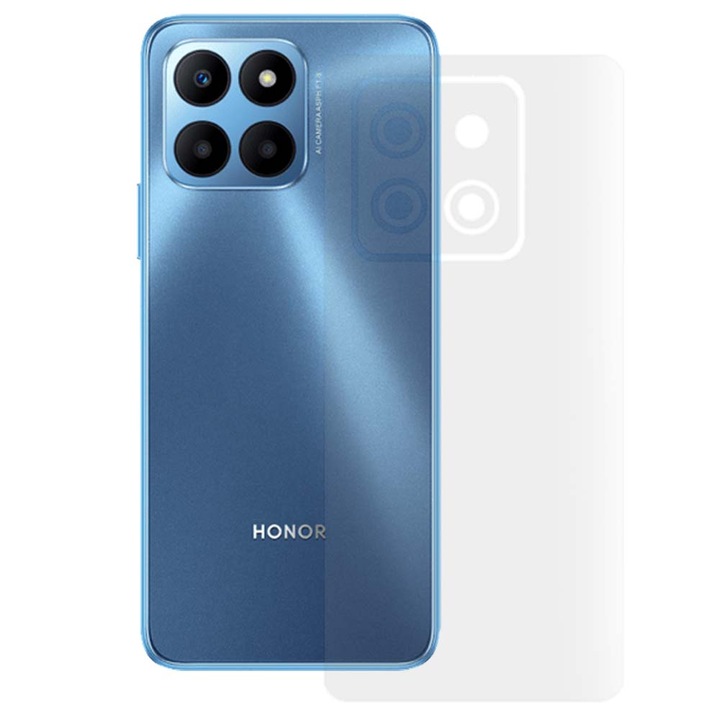 SILKASE matt hátfólia Honor 70 Lite-hoz, hátvédő, szilikon