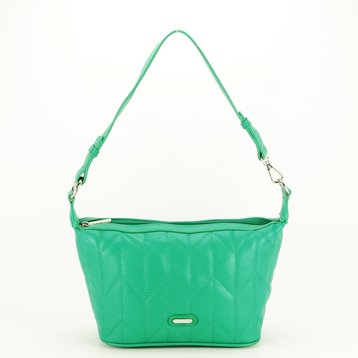 OLA közepes méretű zöld táska G-23103-1 15, Zöld, 17x23x11