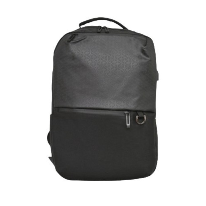 Rucsac pentru laptop, 14.1", 28 x 42 x 12 cm, Negru
