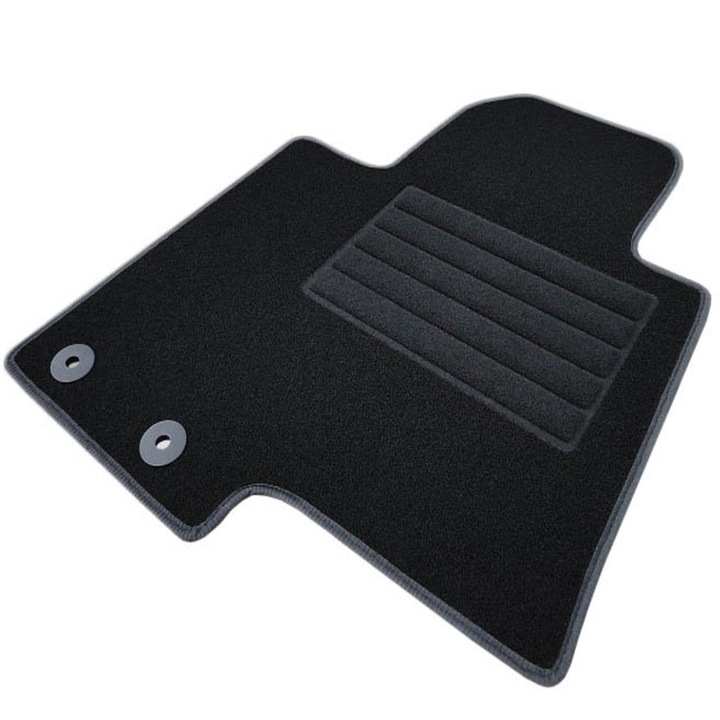 Set covorase auto BestAutoVest din mocheta, pentru Audi Q7 3/2006- Negru, 4 buc.