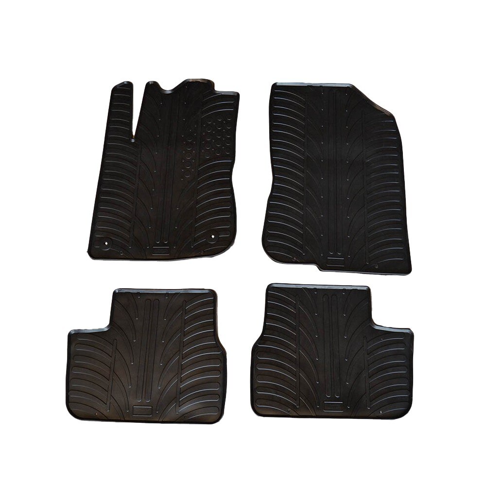 Set covorase auto Gledring din cauciuc, pentru Peugeot 208 2012- (5 usi), 4 buc.