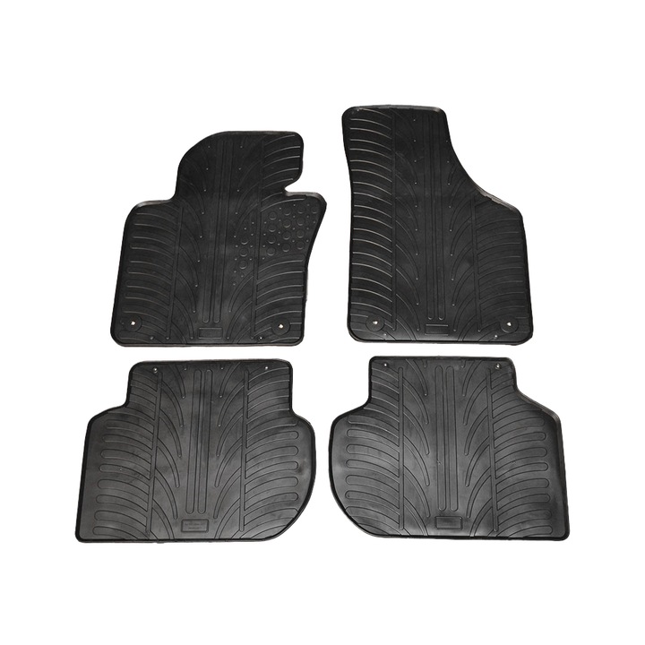 Set covorase auto Gledring din cauciuc, pentru Vw Jetta IV (162) 2010->, 4 buc.