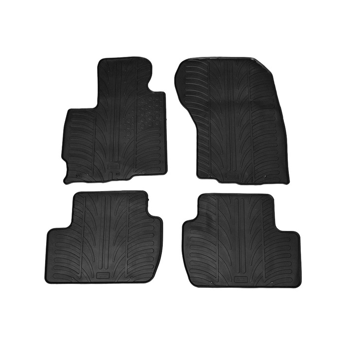 Set covorase auto Gledring din cauciuc, pentru Mitsubishi Outlander II facelift 2010-> presuri auto, 4 buc.