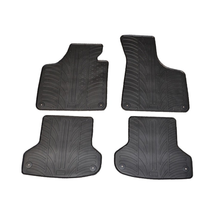 Set covorase auto Gledring din cauciuc, pentru Audi A3 8P 2003-2011, 4 buc.