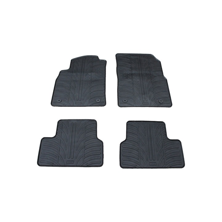 Set covorase auto Gledring din cauciuc, pentru Opel Astra J 2009-09.2015, presuri auto, 4 buc