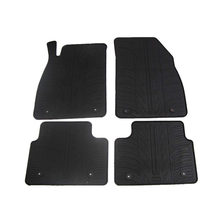 Set covorase auto Gledring din cauciuc, pentru Opel Insignia 2013-03.2017, 4 buc.