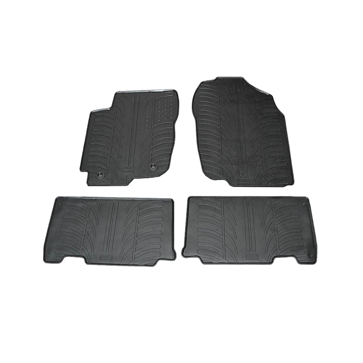 Set covorase auto Gledring din cauciuc, compatibil pentru Toyota RAV4 4x4 2013-> presuri auto, 4 buc